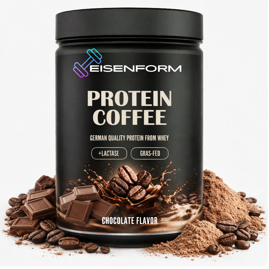Whey Protein+Coffee- Вкус Шоколад (908 грама)